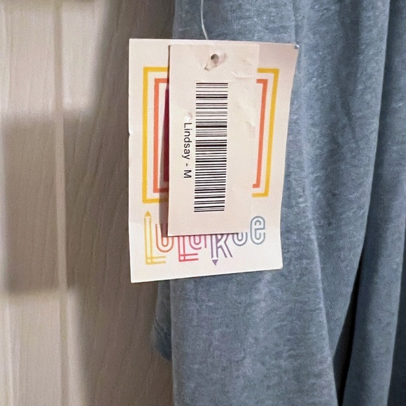 LuLaRoe Lindsay Kimono-Blue-Size Medium - Picture 5 of 5